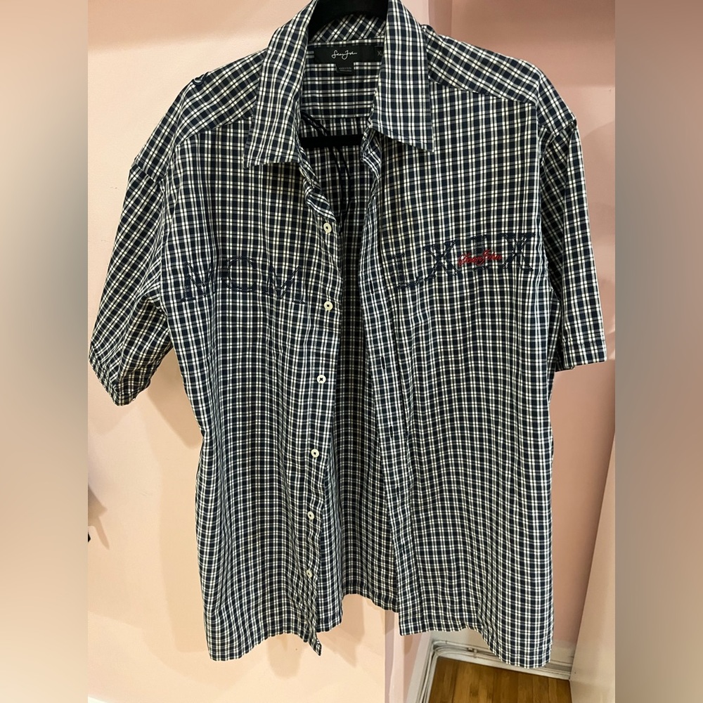 Sean John Short Sleeve Button Up‎ Shirt